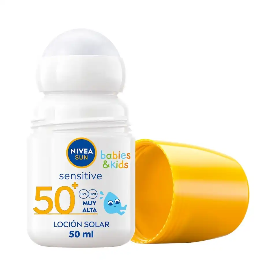 NIVEA - NIVEA SUN BABIES & KIDS SENSITIVE ROLL-ON SOLAR NIÑOS SPF50+ Protección solar 50 ml unisex - Nivea - Comparador de precios