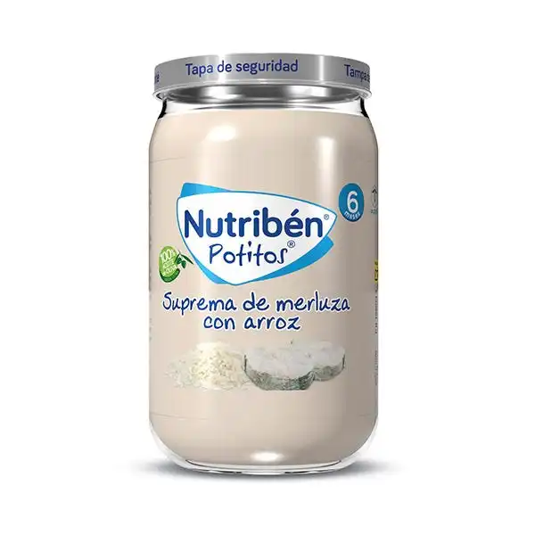 Potito Suprema De Merluza Con Arroz - NUTRIBEN - Comparador de precios