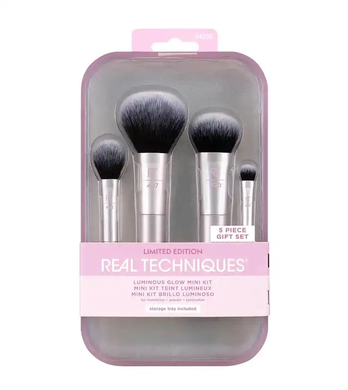 Real Techniques - *Share The Glow* - Set de brochas Luminous Glow Mini Kit - Real Techniques - Comparador de precios