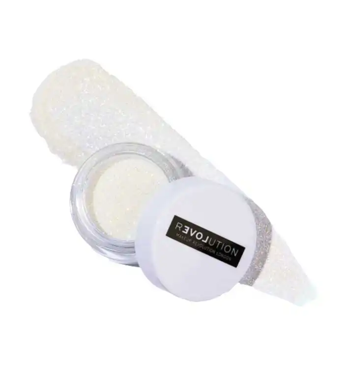 Revolution Relove - *Euphoric* - Glitter suelto iridiscente multiusos - Ice White - Revolution Relove - Comparador de precios