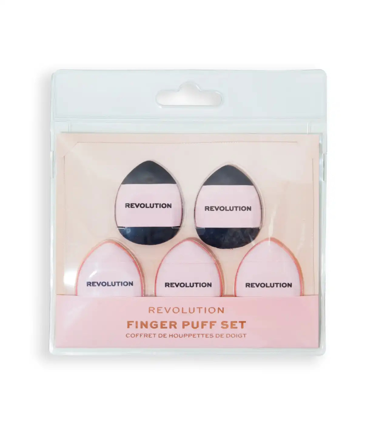 Revolution - Set de mini borlas de maquillaje Mini Finger Powder Puff - Makeup Revolution - Comparador de precios