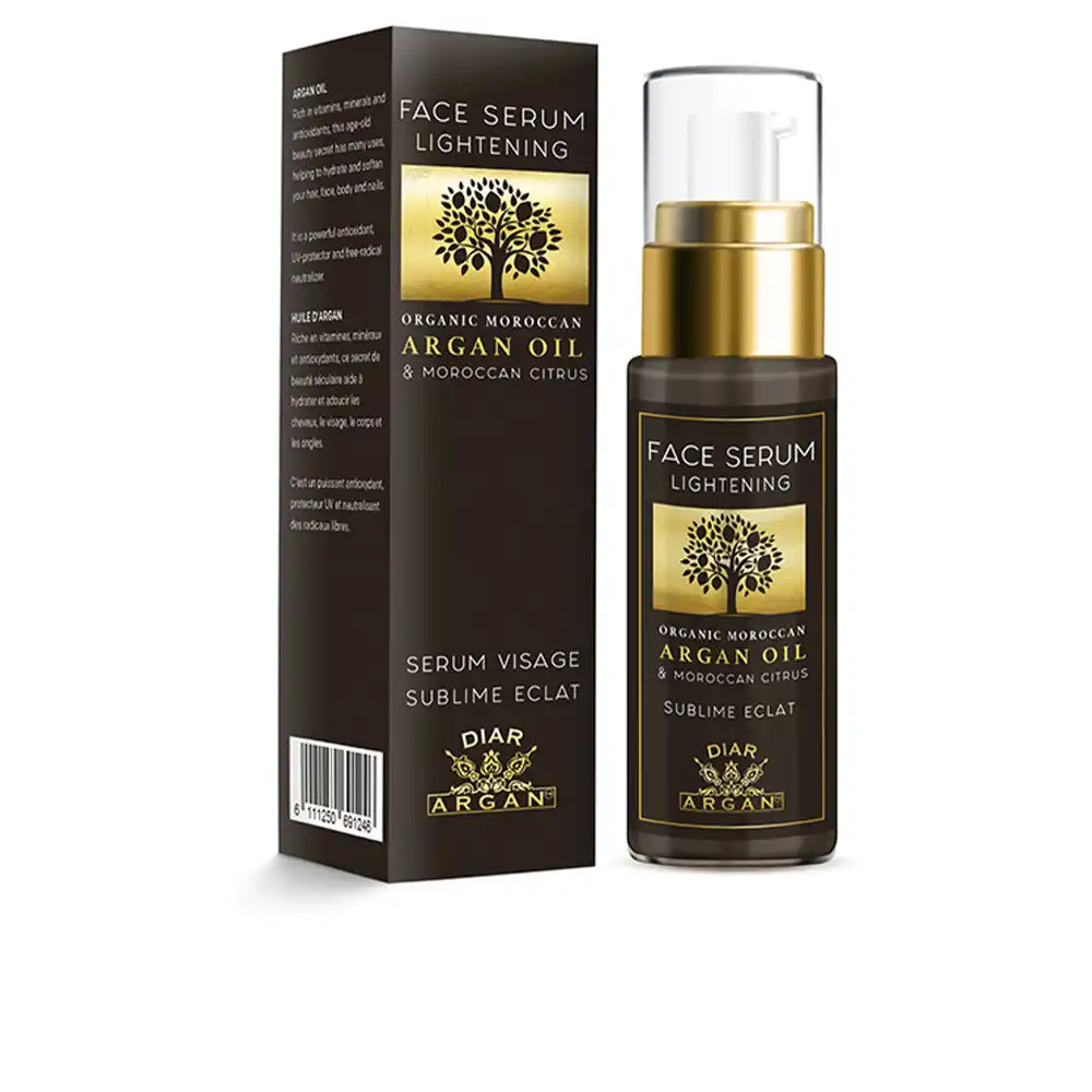 Sérum Facial Iluminador de argán puro y cítricos 30 ml - Diar Argan - Comparador de precios