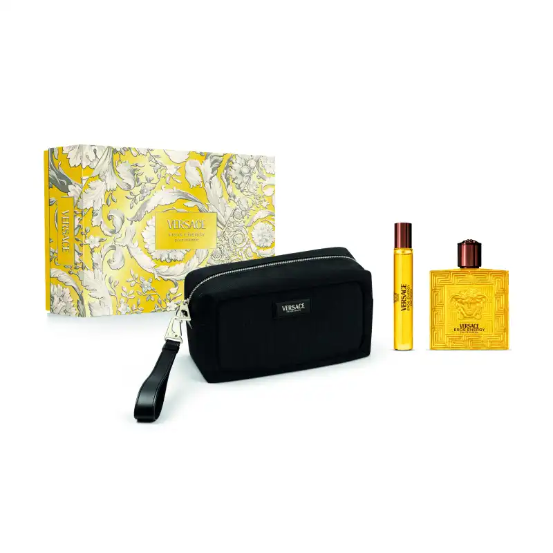 Set Eros Energy Eau De Parfum 100 Ml + Travel Size - Versace - Comparador de precios