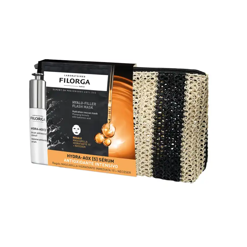 Set Neceser Hydra Aox Serum 30ml + Hyalu Filler Flash Mask De Regalo - Filorga - Comparador de precios