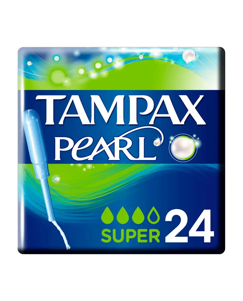 Tampax - 24 Tampones Con Aplicador Pearl Super - Tampax - Comparador de precios