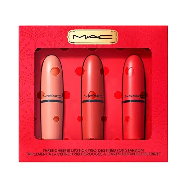 Three Cheers! Lipstick Trio Destined For Stardom - MAC COSMETICS - Comparador de precios