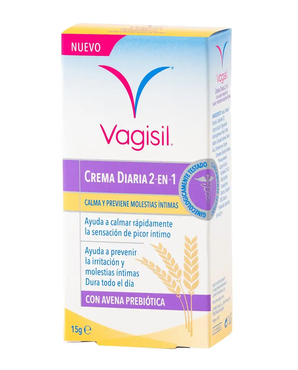 Vagisil - Crema Diaria 2 En 1 15 G - Vagisil - Comparador de precios