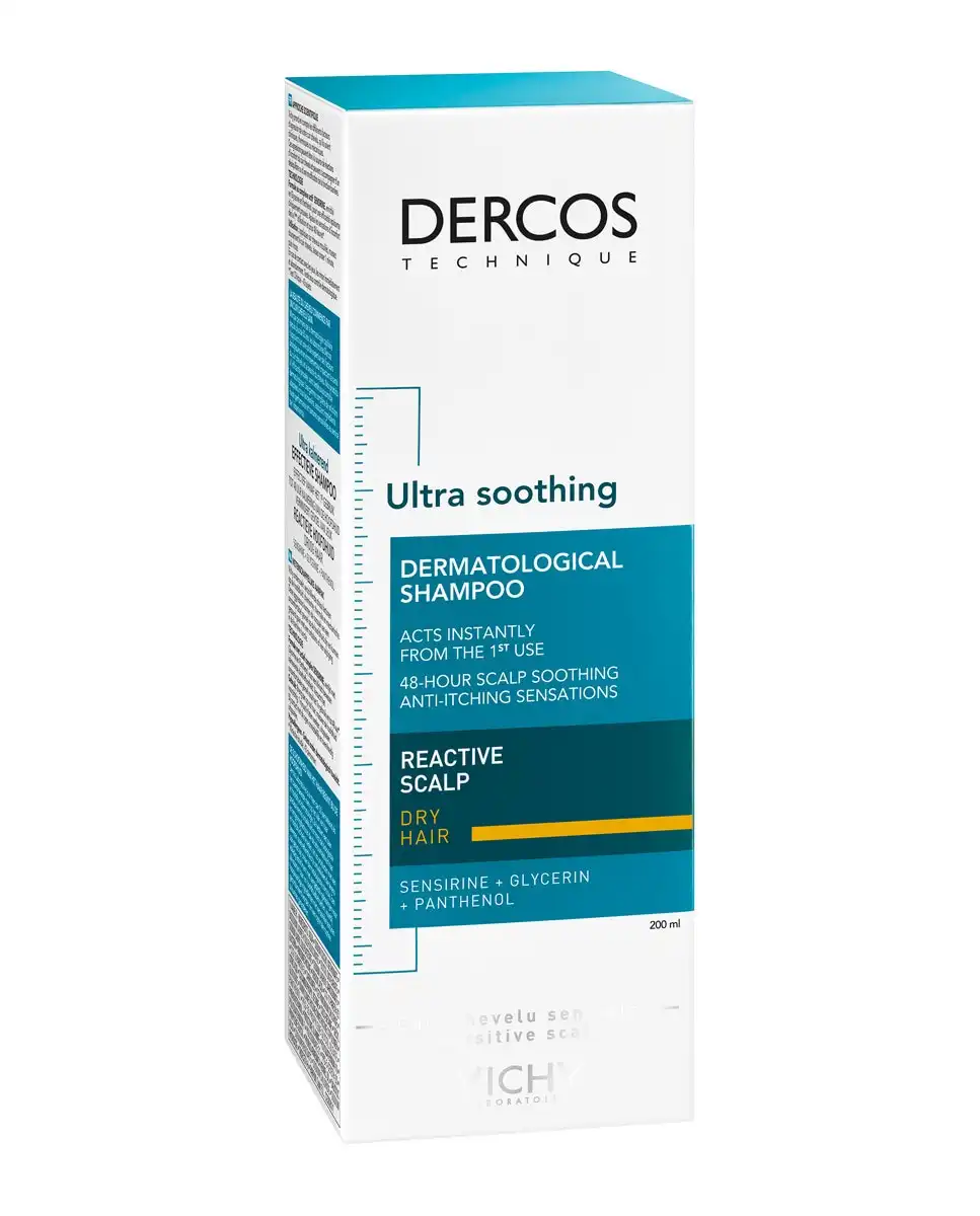 Vichy - Champú Dercos Ultracalmante Cabello Seco 200 Ml - Vichy - Comparador de precios