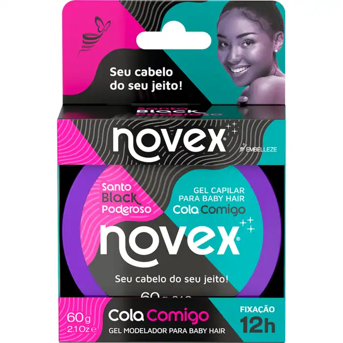 ¡43% DTO! Santo Black Poderoso Gel Capilar para Baby Hair 60 gr - Novex - Comparador de precios