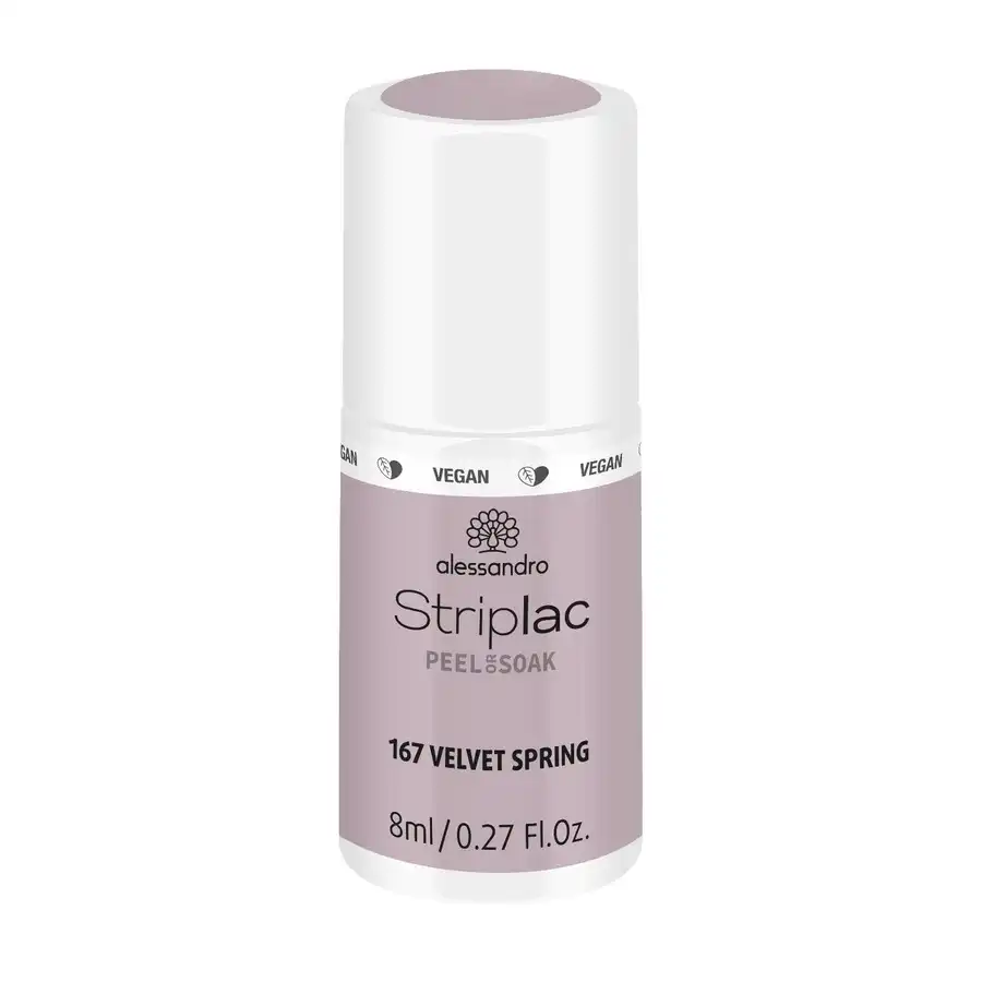 Alessandro Alessandro Striplac Peel or Soak  Velvet Spring, 8 ml - alessandro - Comparador de precios