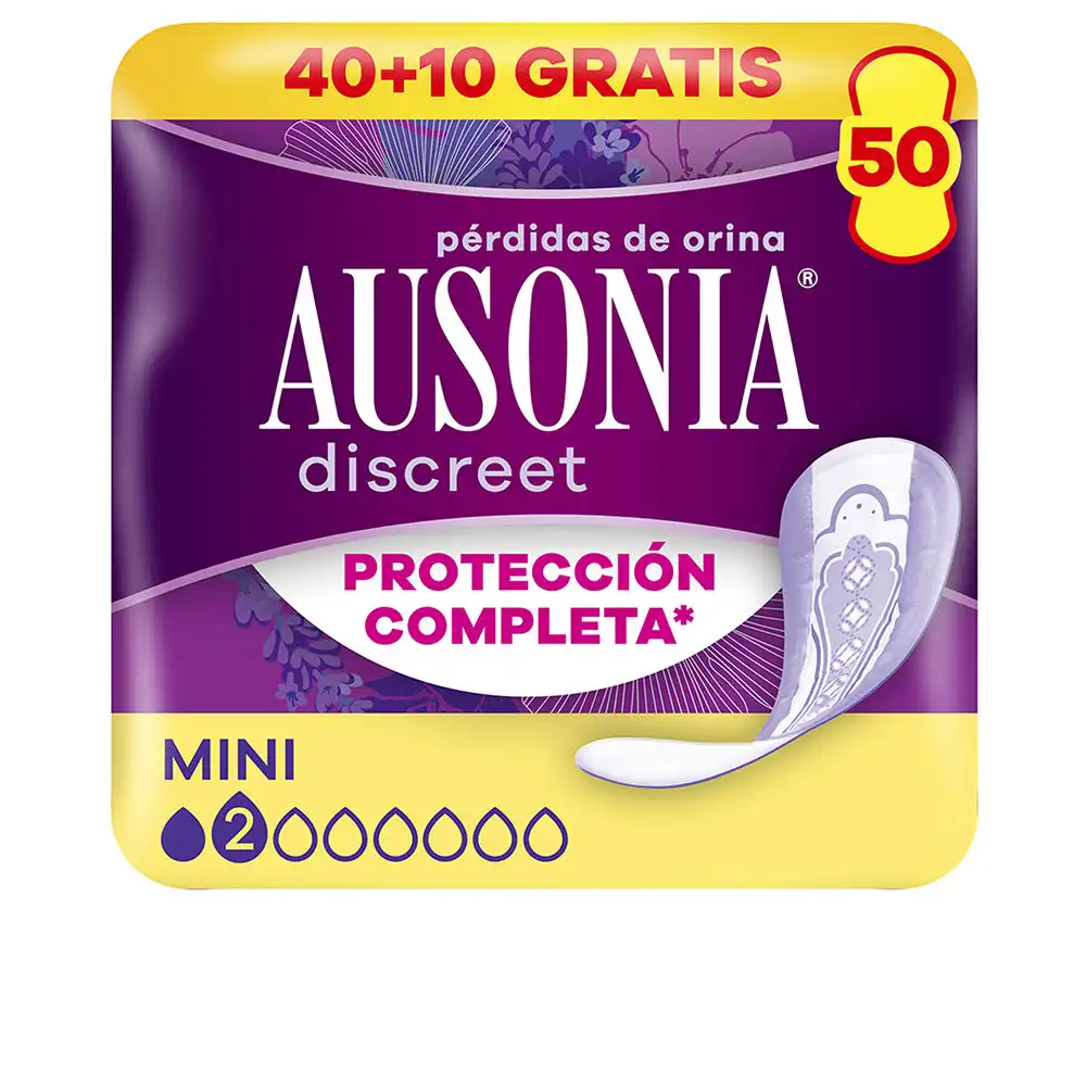 Ausonia Discreet compresas incontinencia mini 50 u - AUSONIA - Comparador de precios