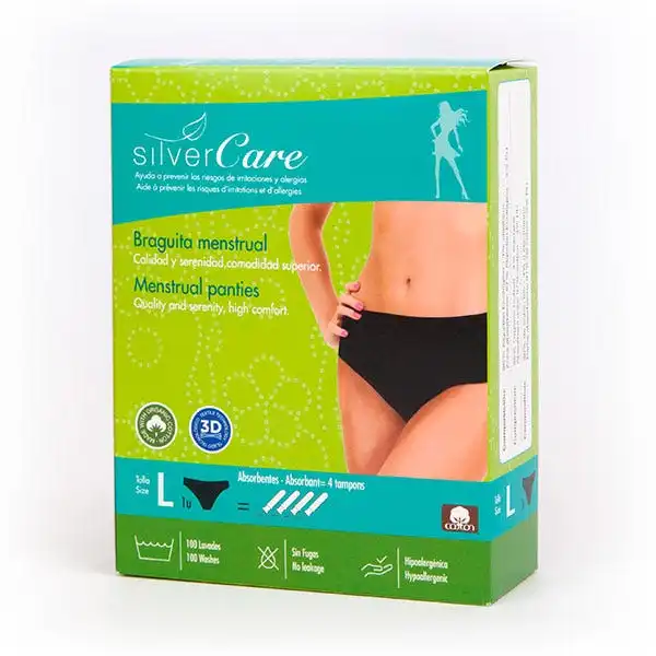 Braguita Menstrual 1Ud - SILVER CARE - Comparador de precios