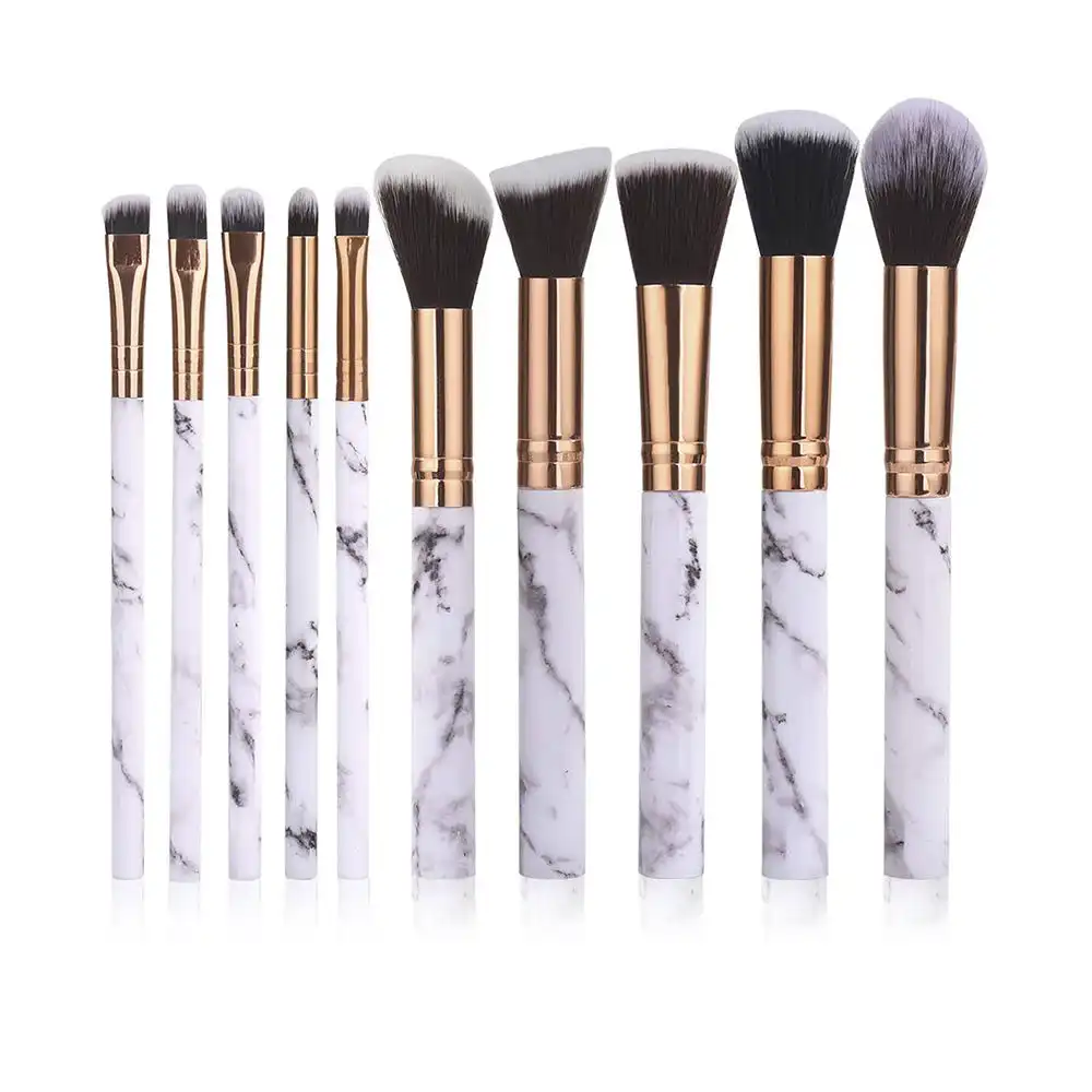 Brochas De Maquillaje Estuche 10 pz - Paloma Beauties - Comparador de precios
