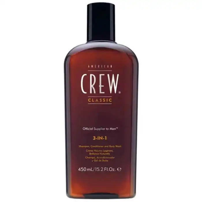 Champú, Acondicionador y Gel de Ducha 450 ml - American Crew - Comparador de precios