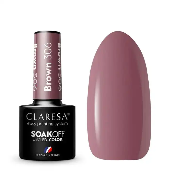 Claresa - Esmalte semipermanente Soak off - 306: Brown - Claresa - Comparador de precios