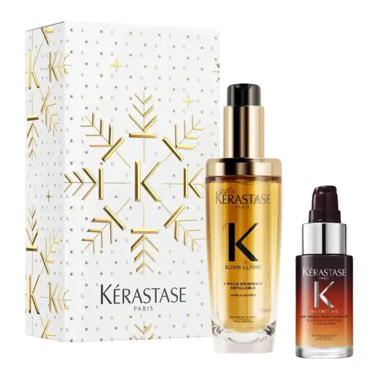 Cofre Xmas 2026 Elixir Ultime + 8H Night Serum Dúo - Kérastase - Kérastase - Comparador de precios