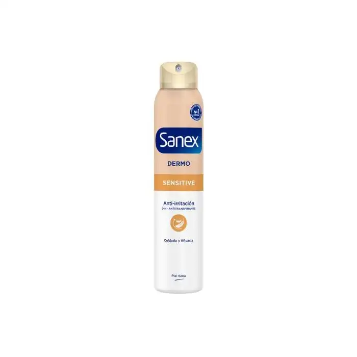 Desodorante Spray Dermo Sensitive 200 ml - Sanex - Comparador de precios