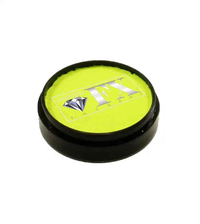 Diamond FX - Aquacolor fluorescente para Rostro y Cuerpo - DFX050: Amarillo - Diamond FX - Comparador de precios