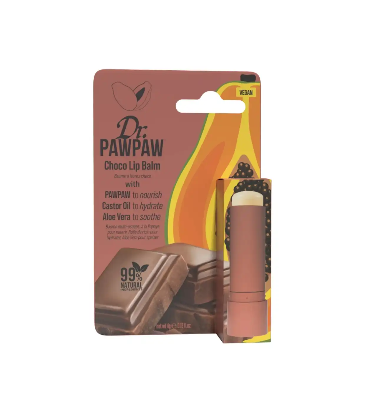 Dr. PAWPAW - Bálsamo labial en barra - Chocolate - Dr PawPaw - Comparador de precios