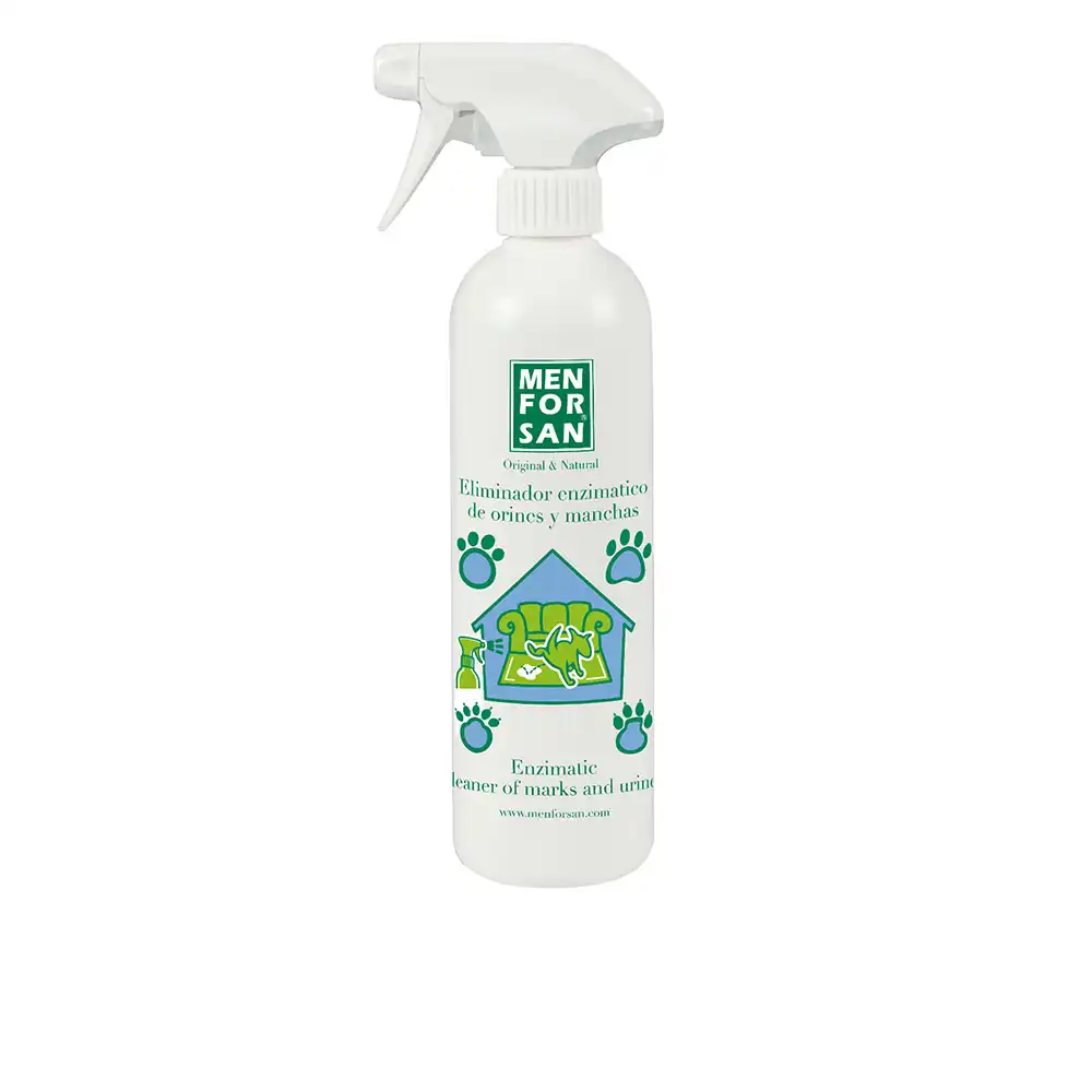 Eliminador enzimático de orines y manchas mascotas 500 ml - Men For San - Comparador de precios