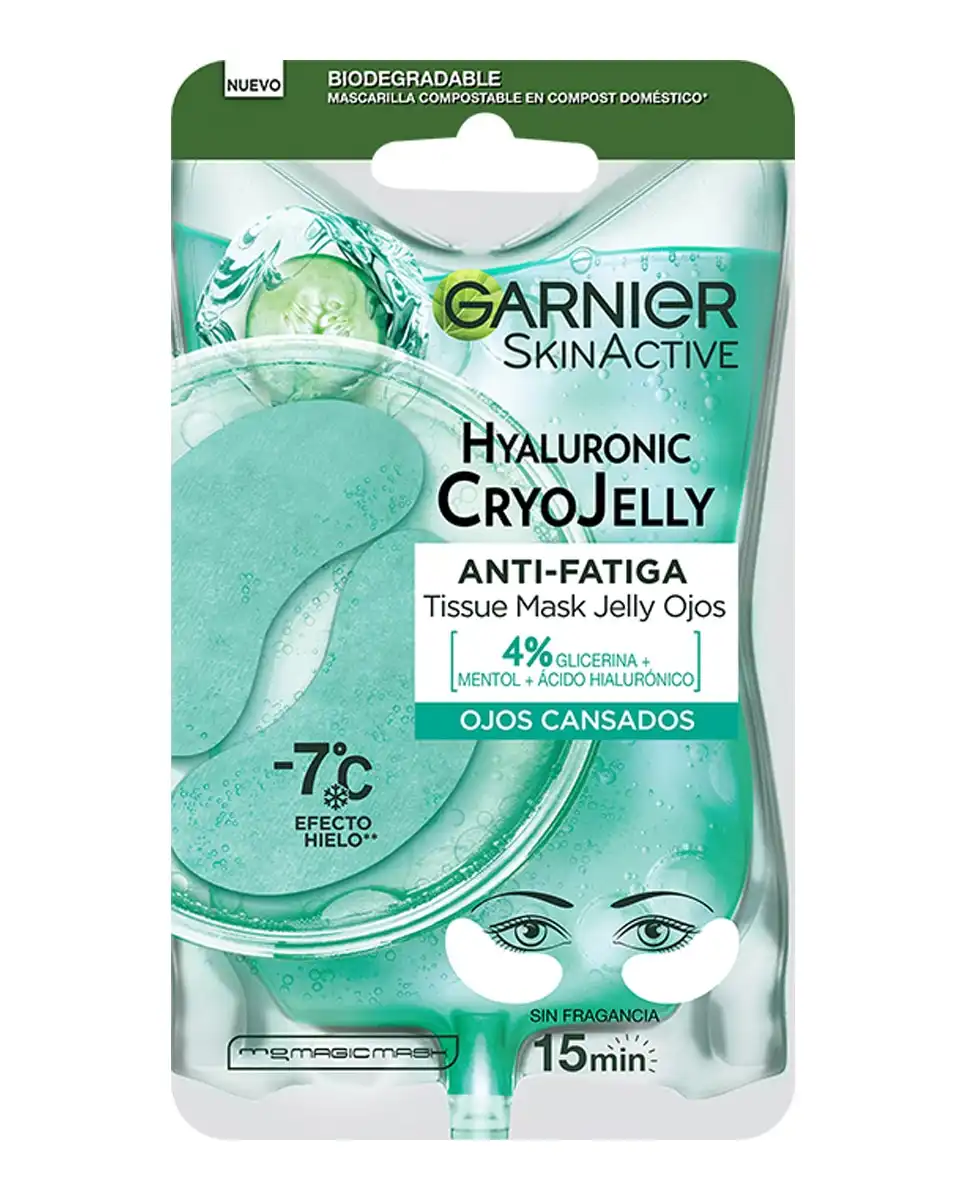 Garnier - Mascarilla Tissu Hyaluronic Cryo Jelly Antifatiga - Garnier - Comparador de precios