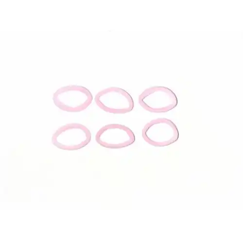 Inca Gomas Color Rosa Palo 6 Ud 6 und Gomas de Pelo - Inca - Comparador de precios