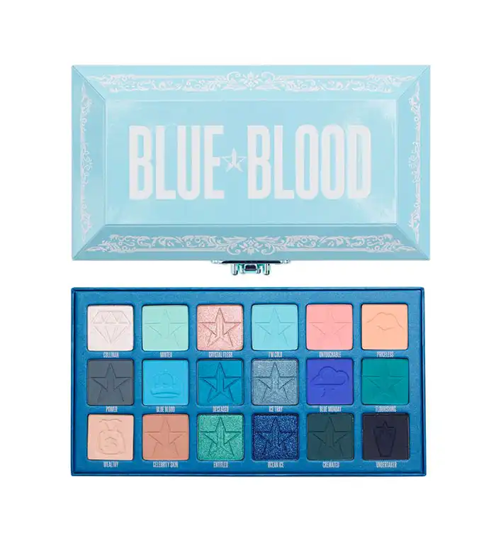 Jeffree Star Cosmetics - *Blue Blood Collection* - Paleta de Sombras de ojos - Blue Blood - Jeffree Star Cosmetics - Comparador de precios