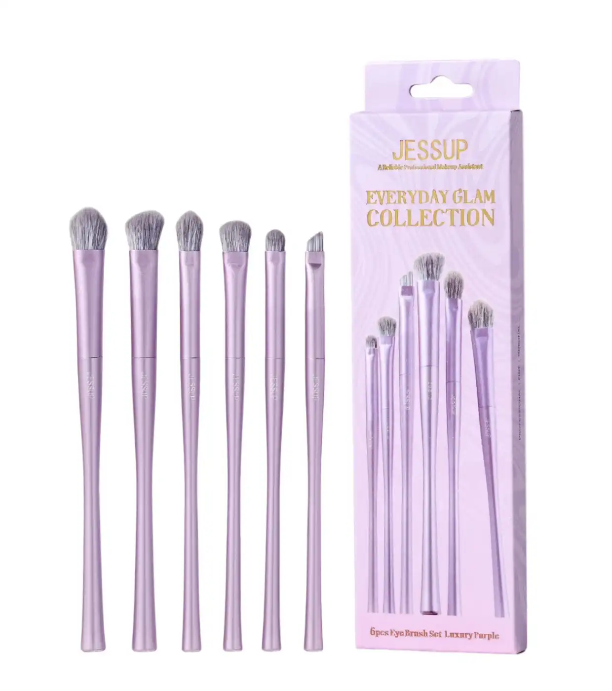 Jessup Beauty - *Everyday Glam* - Set de brochas Luxury Purple - T516 - Jessup Beauty - Comparador de precios