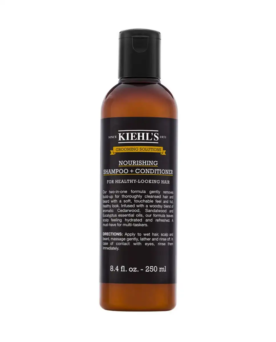 Kiehl's - Champú barba gooming Solutions Nourishing Shampoo & Conditioner gooming 500 ml Kiehl's. - Kiehls - Comparador de precios