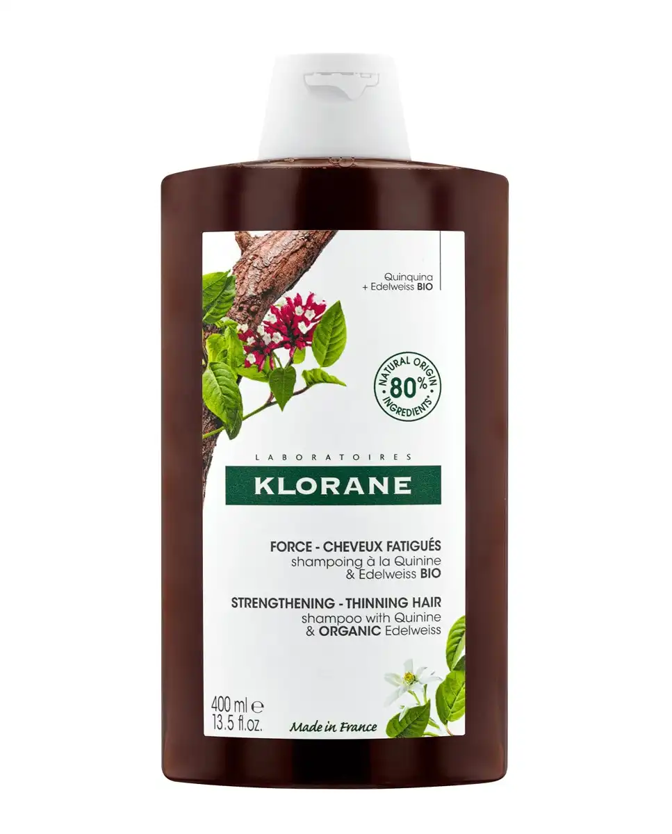 Klorane - Champú A La Quinina Y Edelweis Bio 400 Ml - Klorane - Comparador de precios