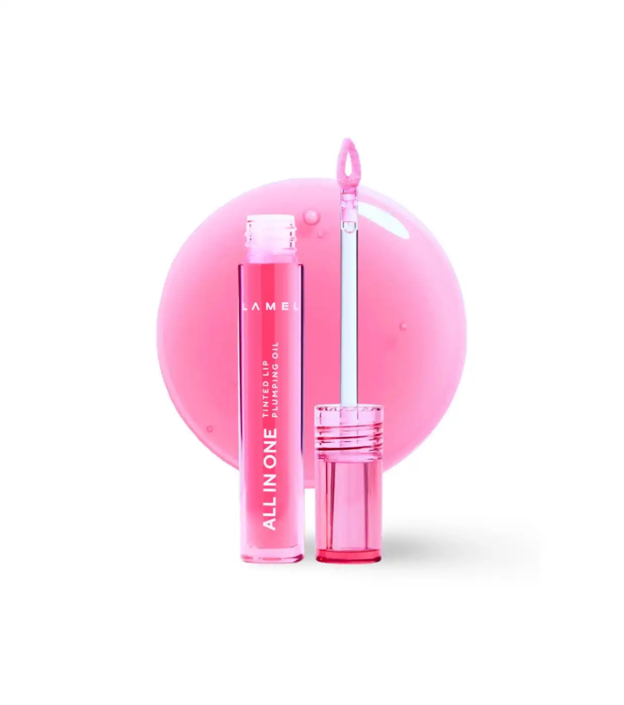 Lamel - Aceite labial voluminizador All in One - 402: Pink Sparkle - Lamel - Comparador de precios