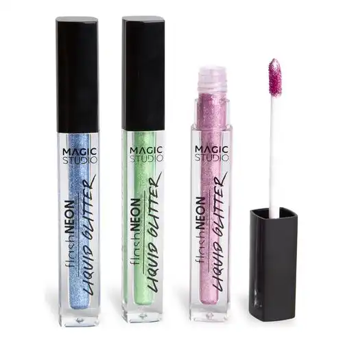 Magic Studio Neon Liq Glitter 1 und Sombra de ojos liquida - Magic Studio - Comparador de precios