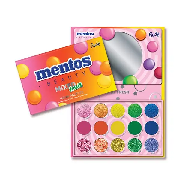 Mentos Mixed Fruit Palette Neon - RUDE - Comparador de precios