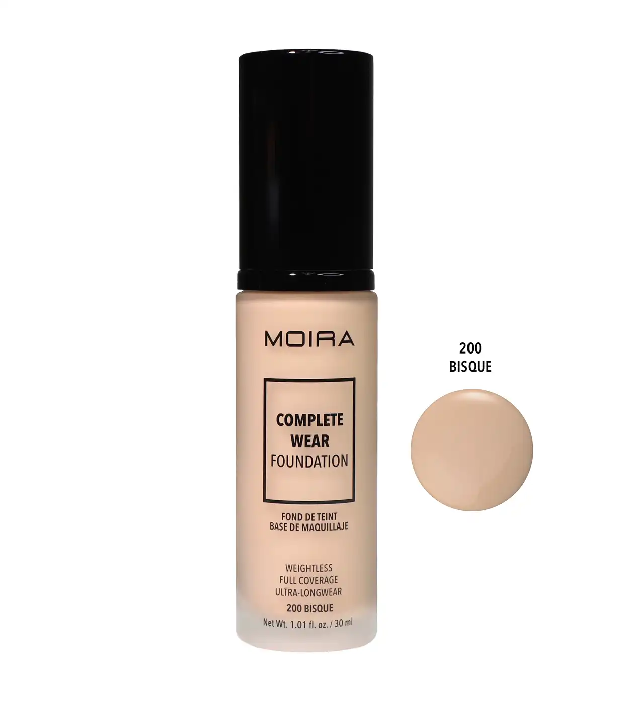 Moira - Base de maquillaje fluida Complete Wear™ - 200: Bisque - Moira - Comparador de precios
