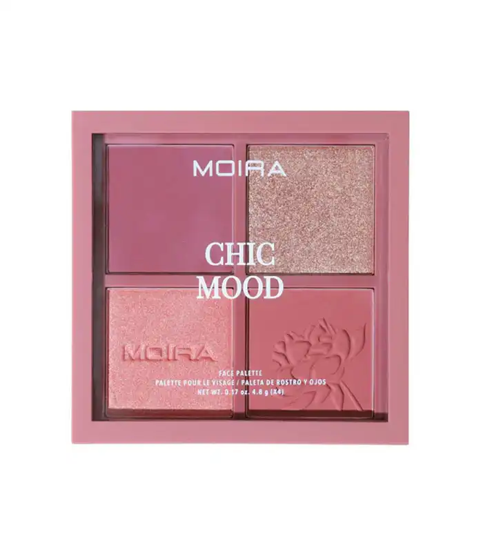 Moira - Paleta de rostro Chic Mood - Moira - Comparador de precios