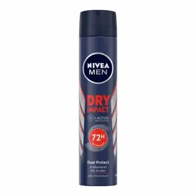 Nivea Desodorante For Men Spray Dry Impact, 200 ml - Nivea - Comparador de precios