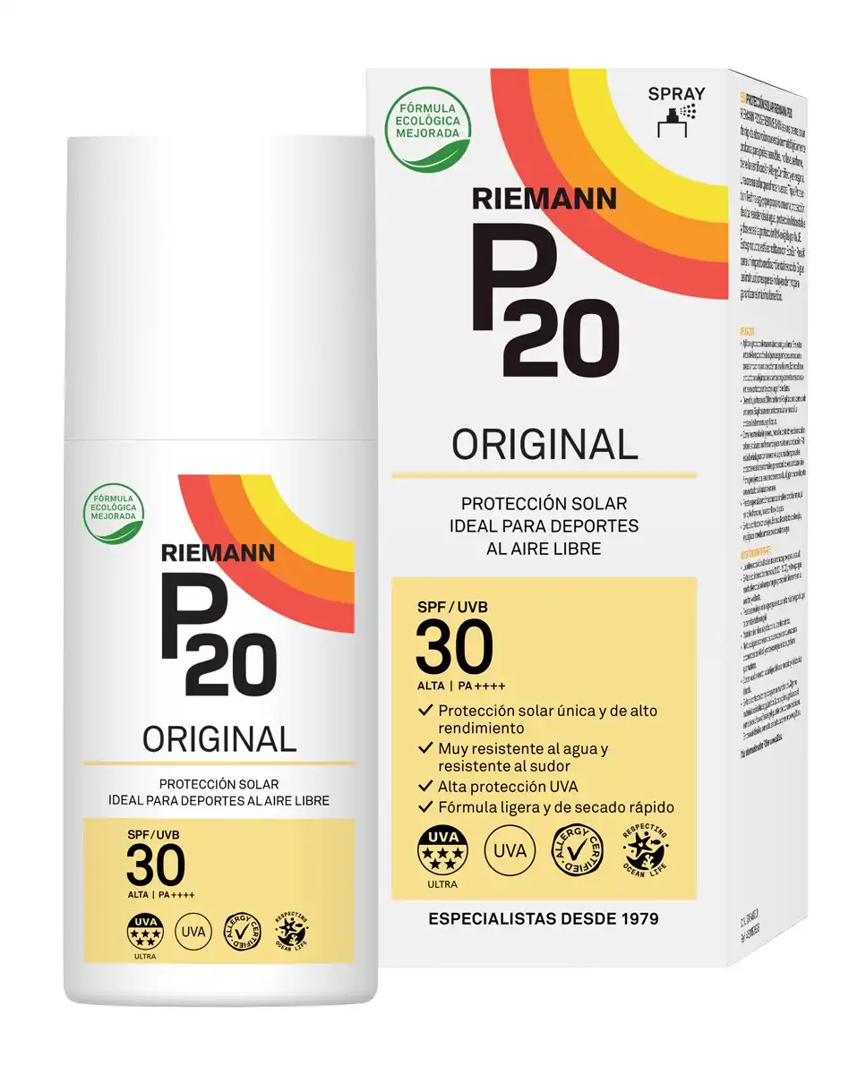 P20 - Protección solar en spray Original para deportes al aire libre SPF30 P20. - P20 - Comparador de precios