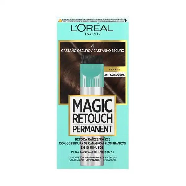 Permanent 4 Dark Brown - MAGIC RETOUCH - Comparador de precios
