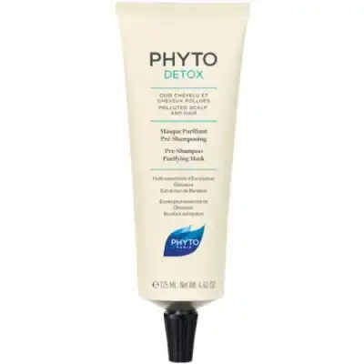 PHYTO Phyto Phytodetox Máscarilla Purificante Pre Champú, 125 ml - Phyto - Comparador de precios