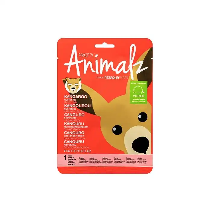 Pretty Animalz Canguro Mascarilla Hidratante 21 ml - Masque Bar - Comparador de precios