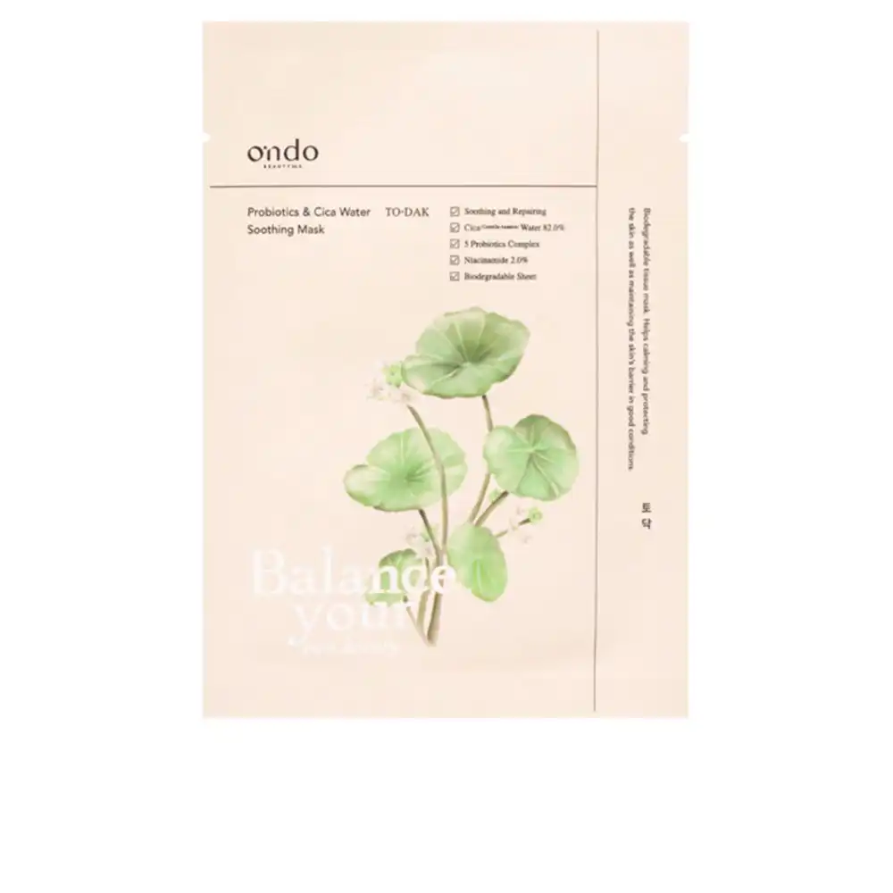 Probiotics & Cica Water soothing mask 25 ml - Ondo Beauty 36.5 - Comparador de precios
