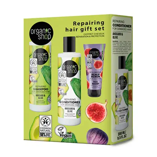 Repairing Hair Gift Set - Organic Shop - Comparador de precios