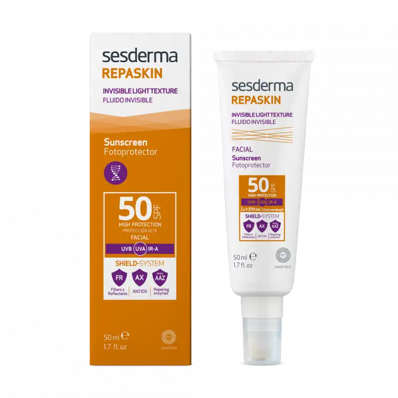 Repaskin fluido invisible 50 spf 50 ml - Sesderma - Comparador de precios