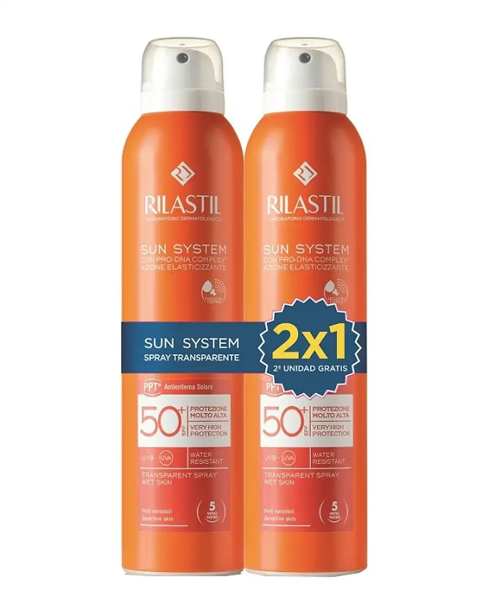 Rilastil - Duplo Spray Fotoprotector Sun System 50+ - Rilastil - Comparador de precios
