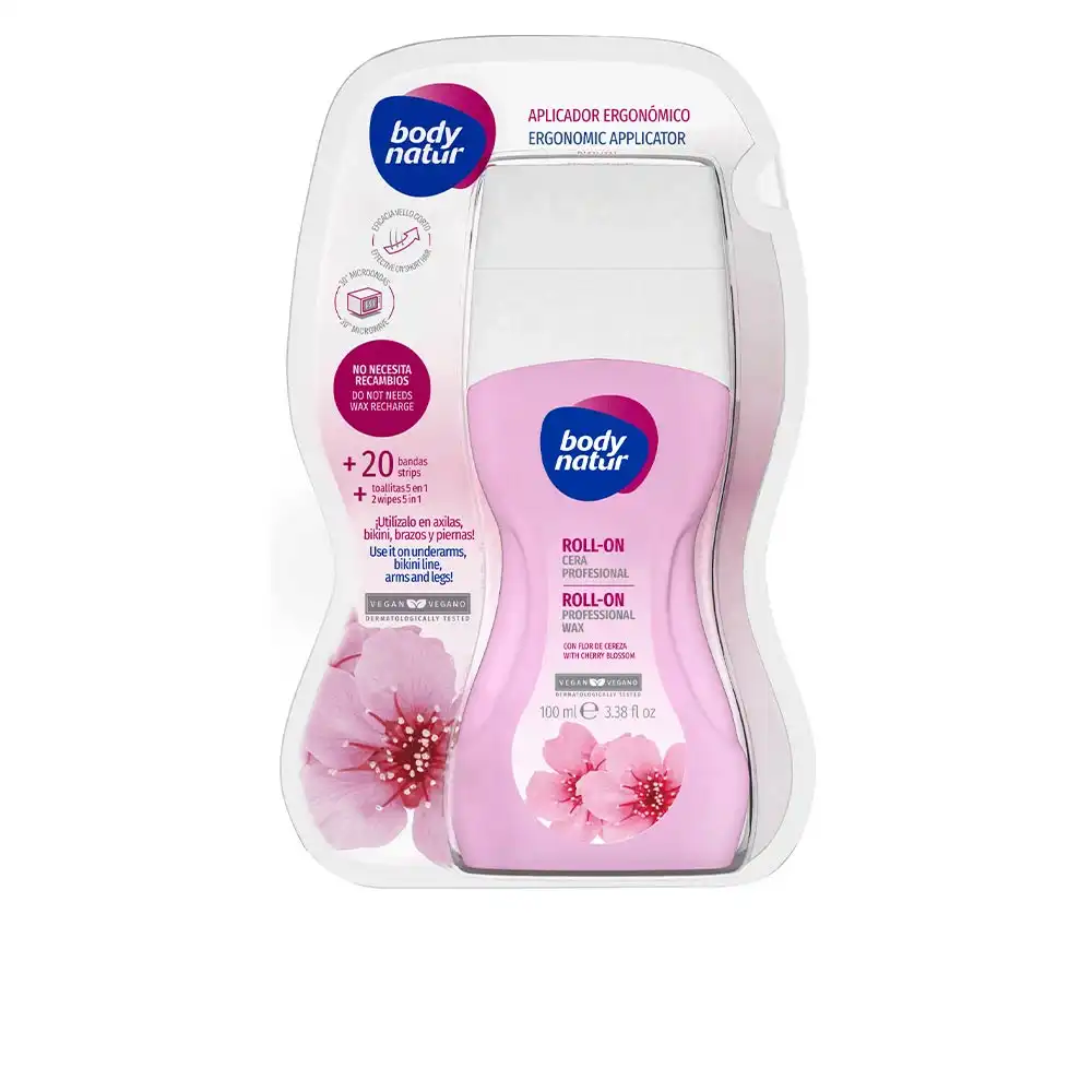 ROLL-ON cera profesional cuerpo flor de cerezo 100 ml - Body Natur - Comparador de precios