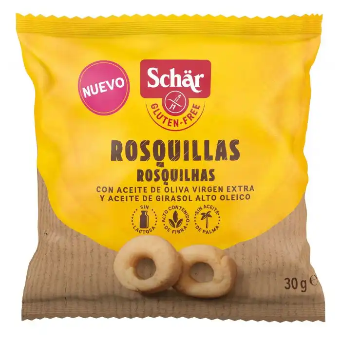Rosquillas con Aceite de Oliva 30 gr - Dr Schär - Comparador de precios