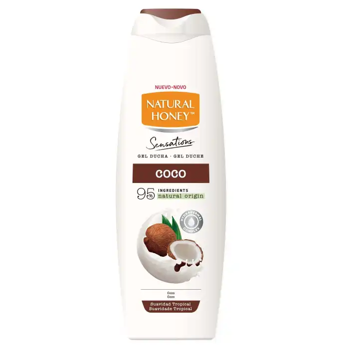 Sensations Gel de Ducha Coco 650 ml - Natural Honey - Comparador de precios