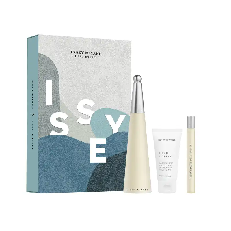 Set L'eau D'issey Eau De Toilette 100 Ml + Body Lotion 50 Ml + Shower Gel 50 Ml - Issey Miyake - Comparador de precios