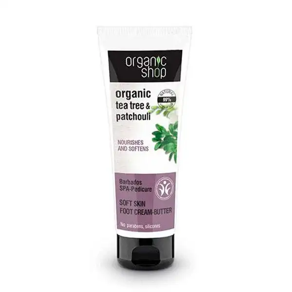Soft Skin Foot Cream-Butter - Organic Shop - Comparador de precios