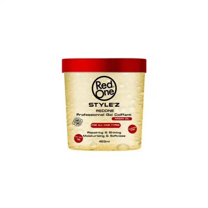Style'z Gel Fijador Extra Fuerte con Aceite de Argán y Vitaminas 483 ml - ONE - Comparador de precios